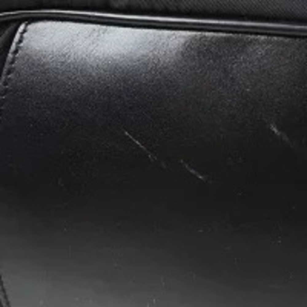 Prada Bag Plate Black Handbag Nero Shoulder Black